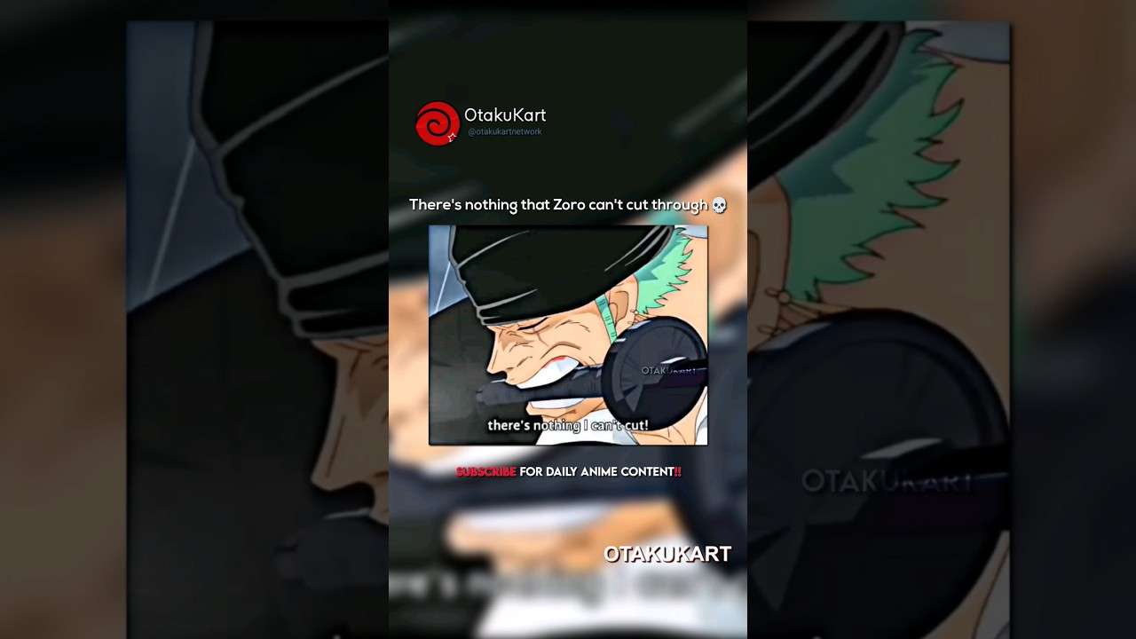 There’s nothing that Zoro can’t cut through 💀🔥 #onepiece #zoro #animeedits #anime #shorts