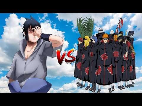 Who is Strongest |Sasuke vs Akastsuki #animenaruto