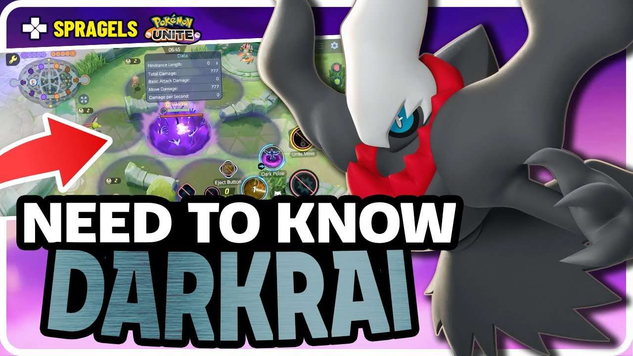 DARKRAI Pokemon Unite EVERYTHING You NEED To Know!