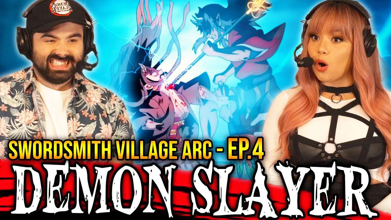 DEMON SLAYER SEASON 3 EPISODE 4 REACTION! Thank you, Tokito 3×4 SWORDSMITH VILLAGE ARC